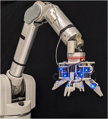 Robust whole-hand spatial manipulation via energy maps with caging, rolling, and sliding